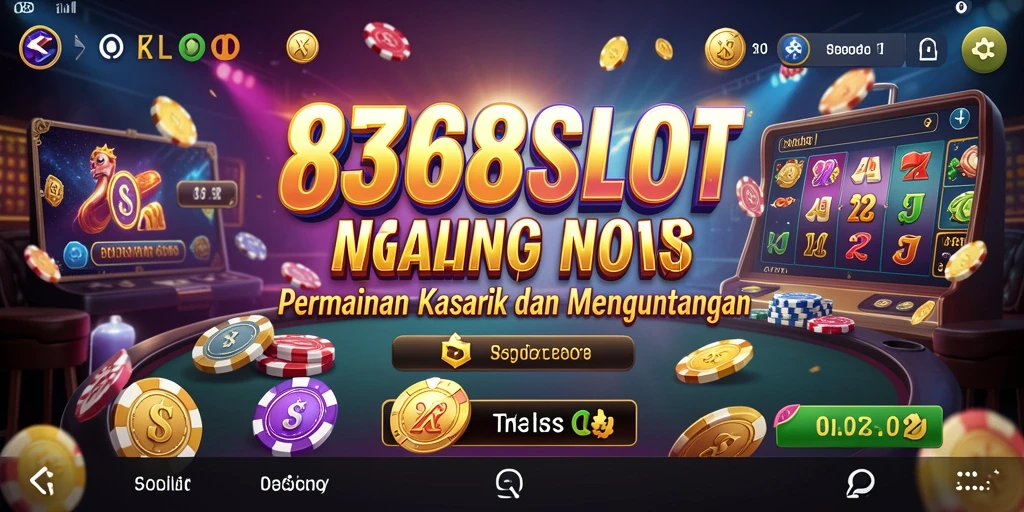 Tampilan gameplay seru dan grafis menarik di 8368SLOT.
