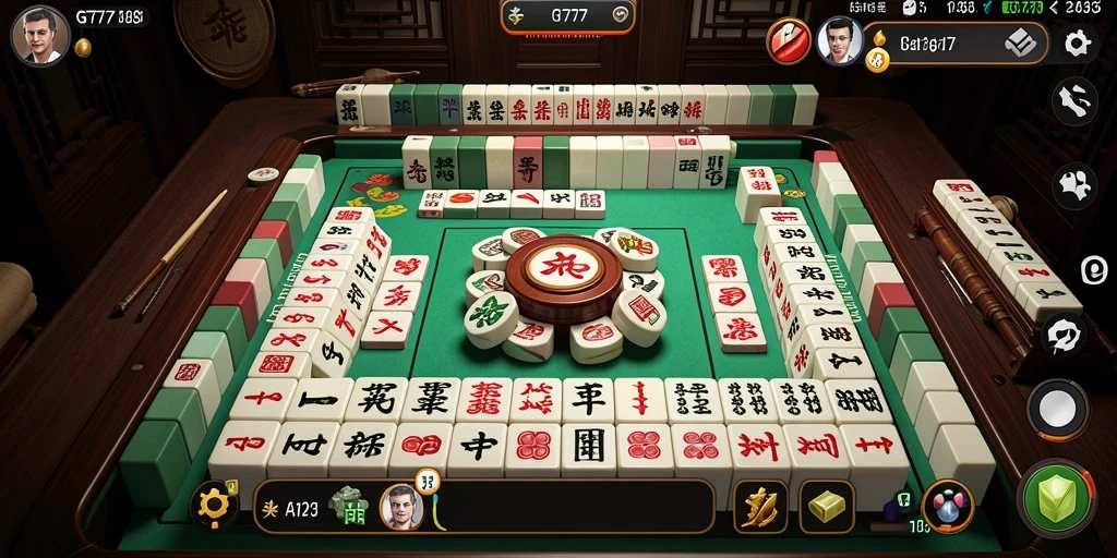 Screenshot utama GT777 menampilkan gameplay Mahjong yang menantang dan seru.