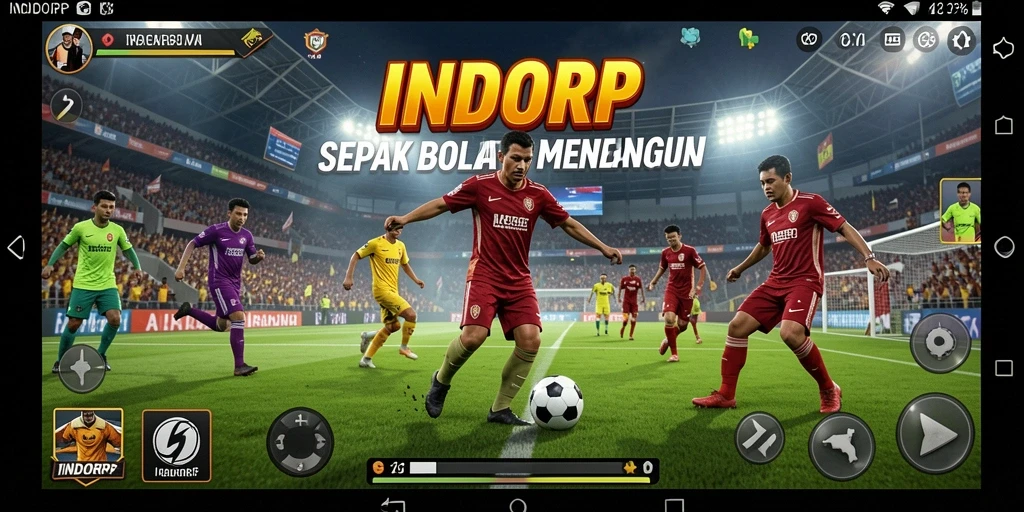Tampilan gameplay seru dan menegangkan dalam INDORP.
