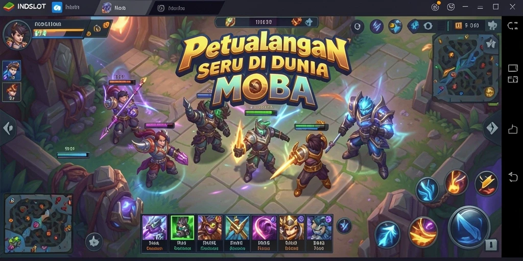 Tampilan gameplay seru dalam INDSLOT yang penuh aksi.