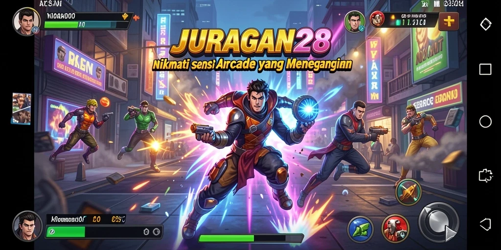 Tampilan gameplay menarik dari JURAGAN28 dengan aksi yang mendebarkan.