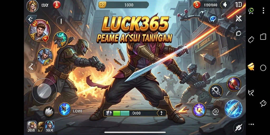 Tampilan gameplay LUCK365 yang menegangkan dan seru.