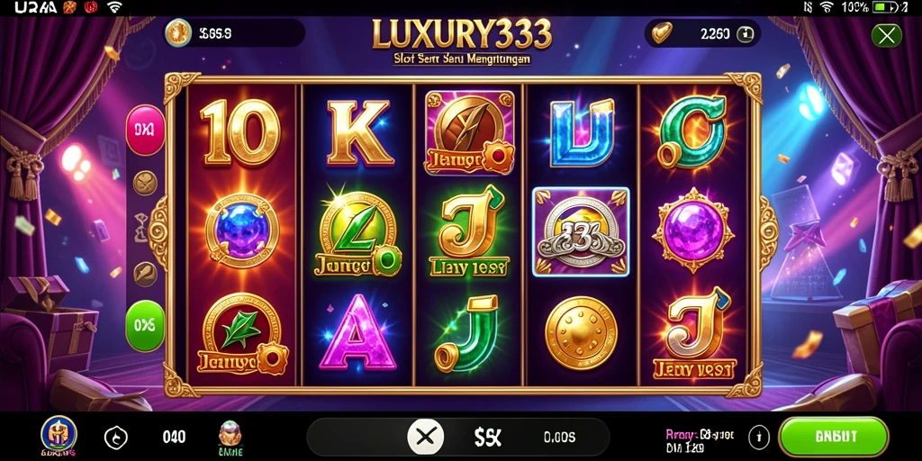 Screenshot gameplay LUXURY333 menunjukkan aksi seru dan menarik.