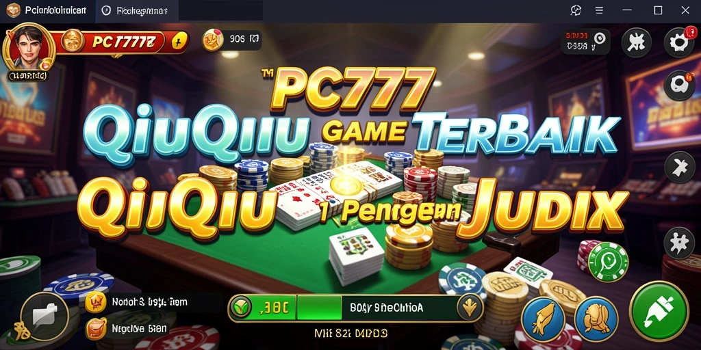 Screenshot gameplay QiuQiu yang menarik dan mendebarkan.
