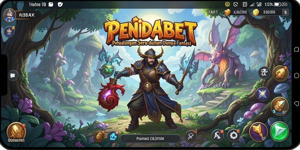 Screenshot gameplay PENIDABET menunjukkan petualangan mendebarkan yang menanti.