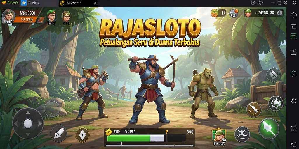Gameplay seru dan grafik menakjubkan di RAJASLOTO.