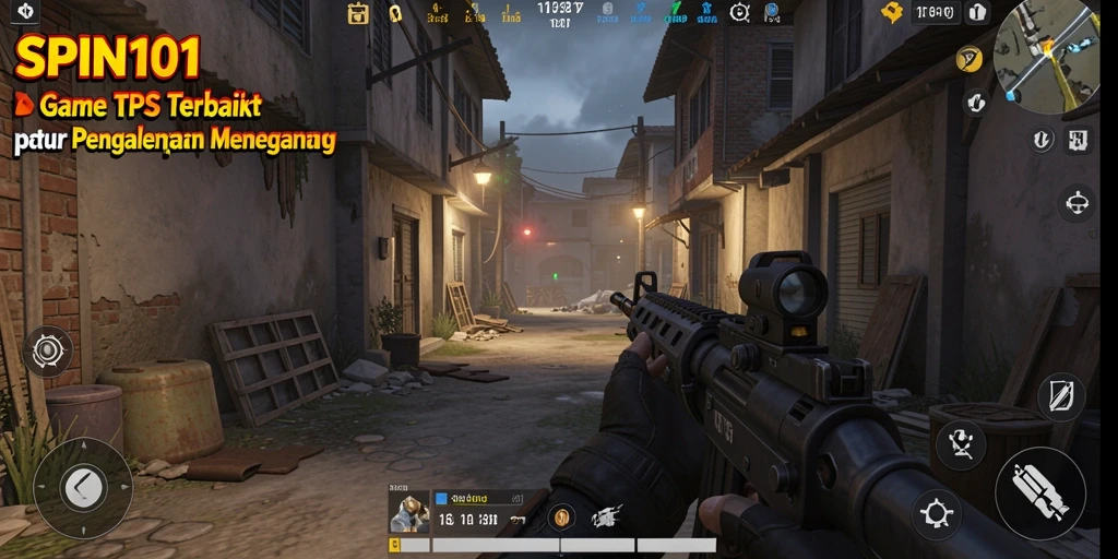 Gameplay seru dan mendebarkan di SPIN101 dengan aksi TPS yang intens.