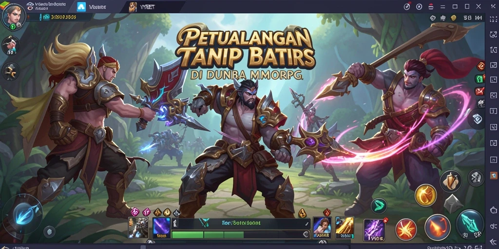Gameplay YYBET yang penuh aksi dan petualangan di dunia fantasi.